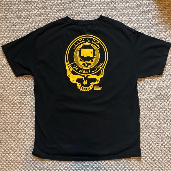 black flag grateful dead shirt